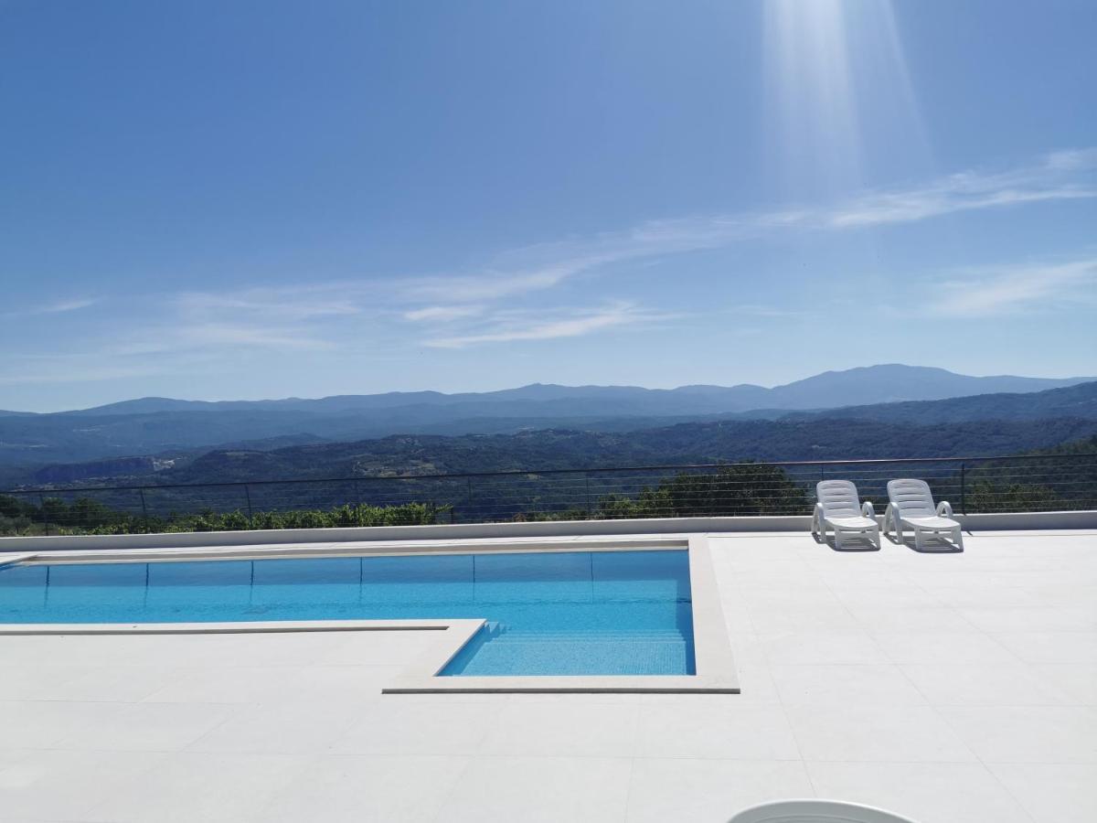 Villa Panorama Buzet Exterior foto