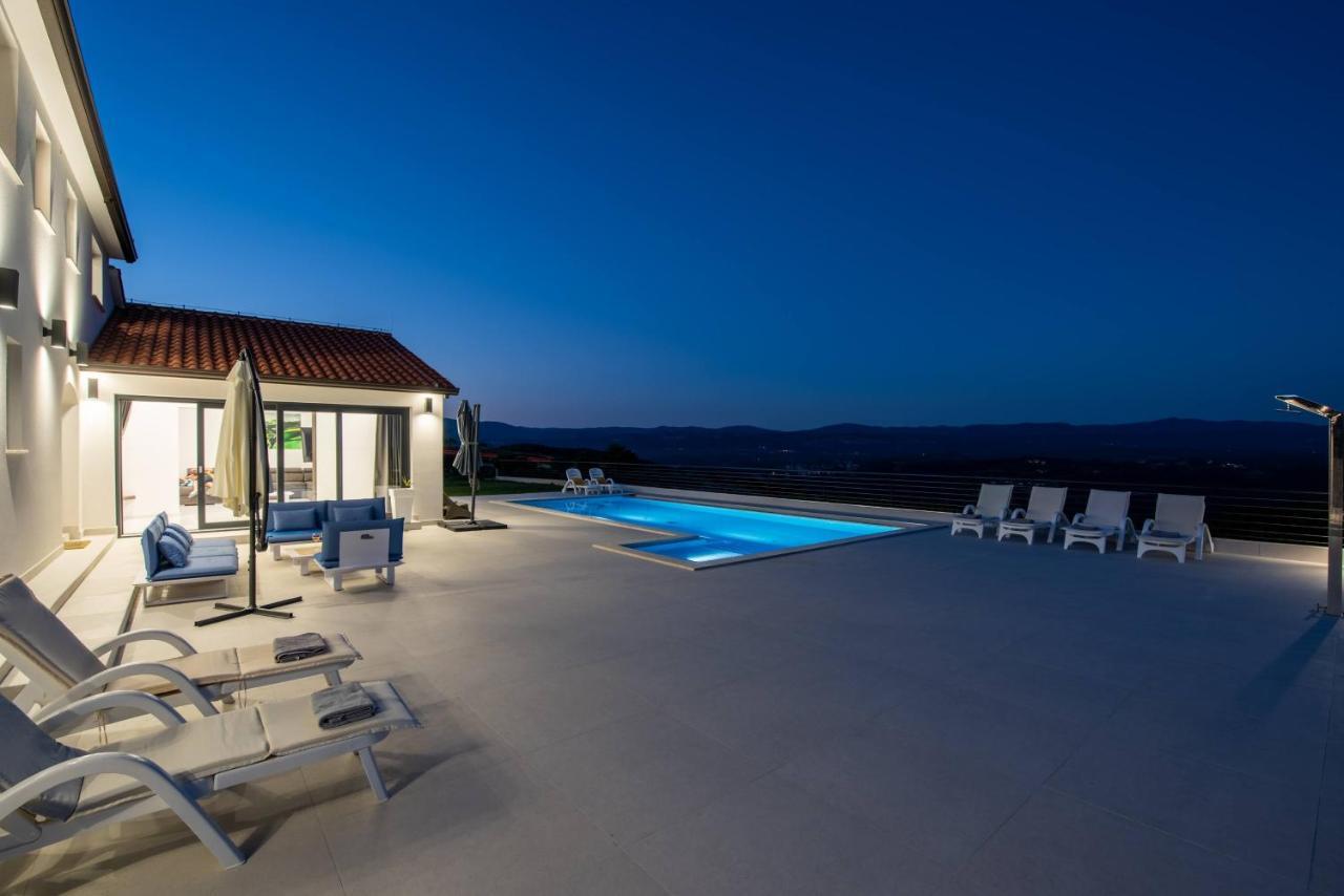 Villa Panorama Buzet Exterior foto